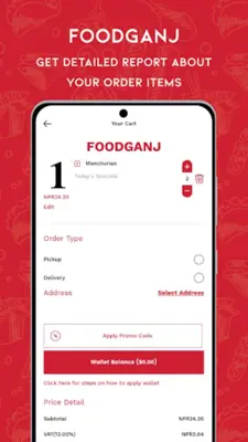 FoodGanj android App screenshot 1