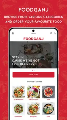 FoodGanj android App screenshot 2